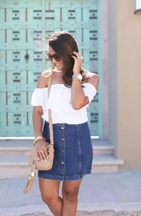 155小个子长裙子最佳长度图,裙子怎么选显瘦