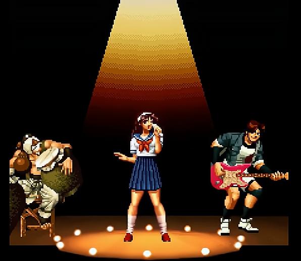 拳皇麻宫雅典娜的必杀技,拳皇麻宫雅典娜的必杀技动态图片