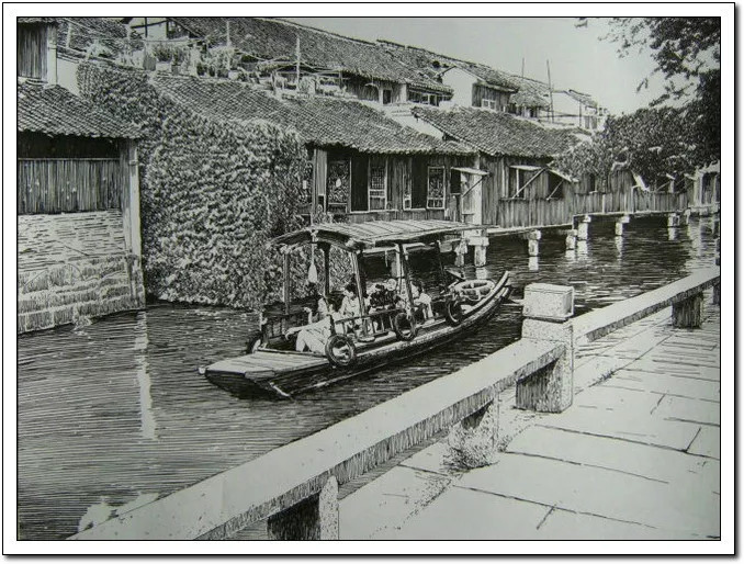 中国十大写实钢笔画作品,中国公认最漂亮钢笔字行草