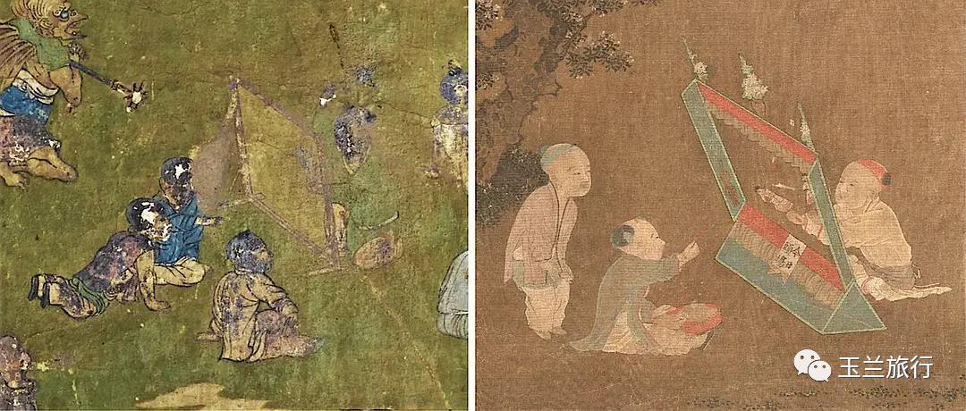 清明上河园真人壁画,清明上河图浮雕壁画