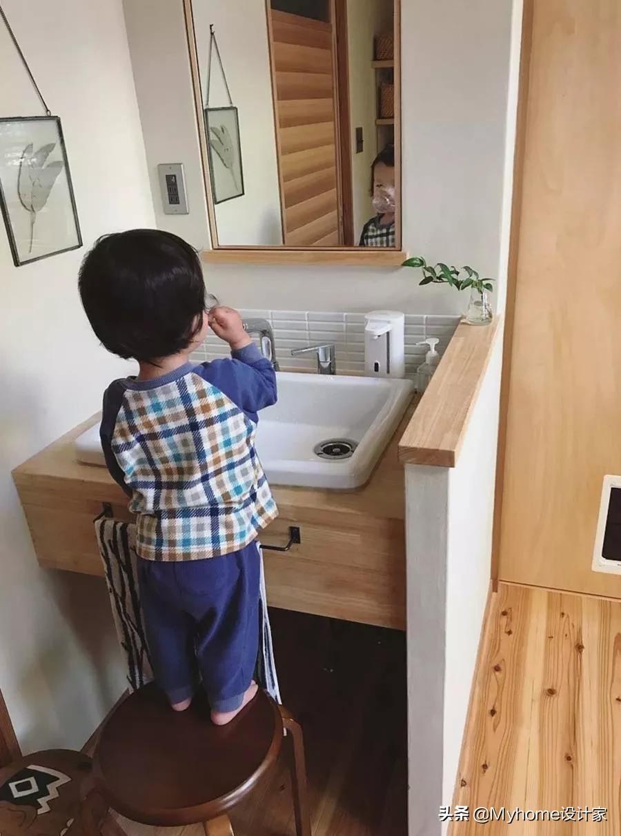 入户玄关处怎么洗手,无玄关进门洗手间