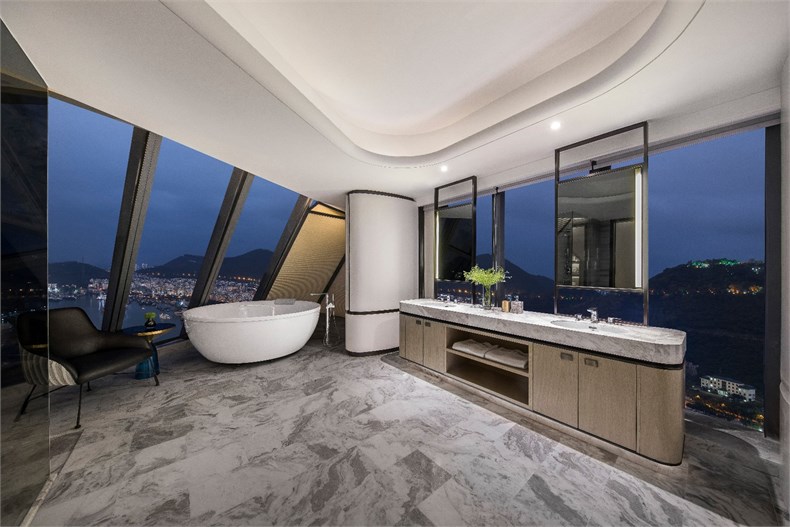 三亚市中心鸿洲天玺空中别墅,三亚鸿洲天玺户型图