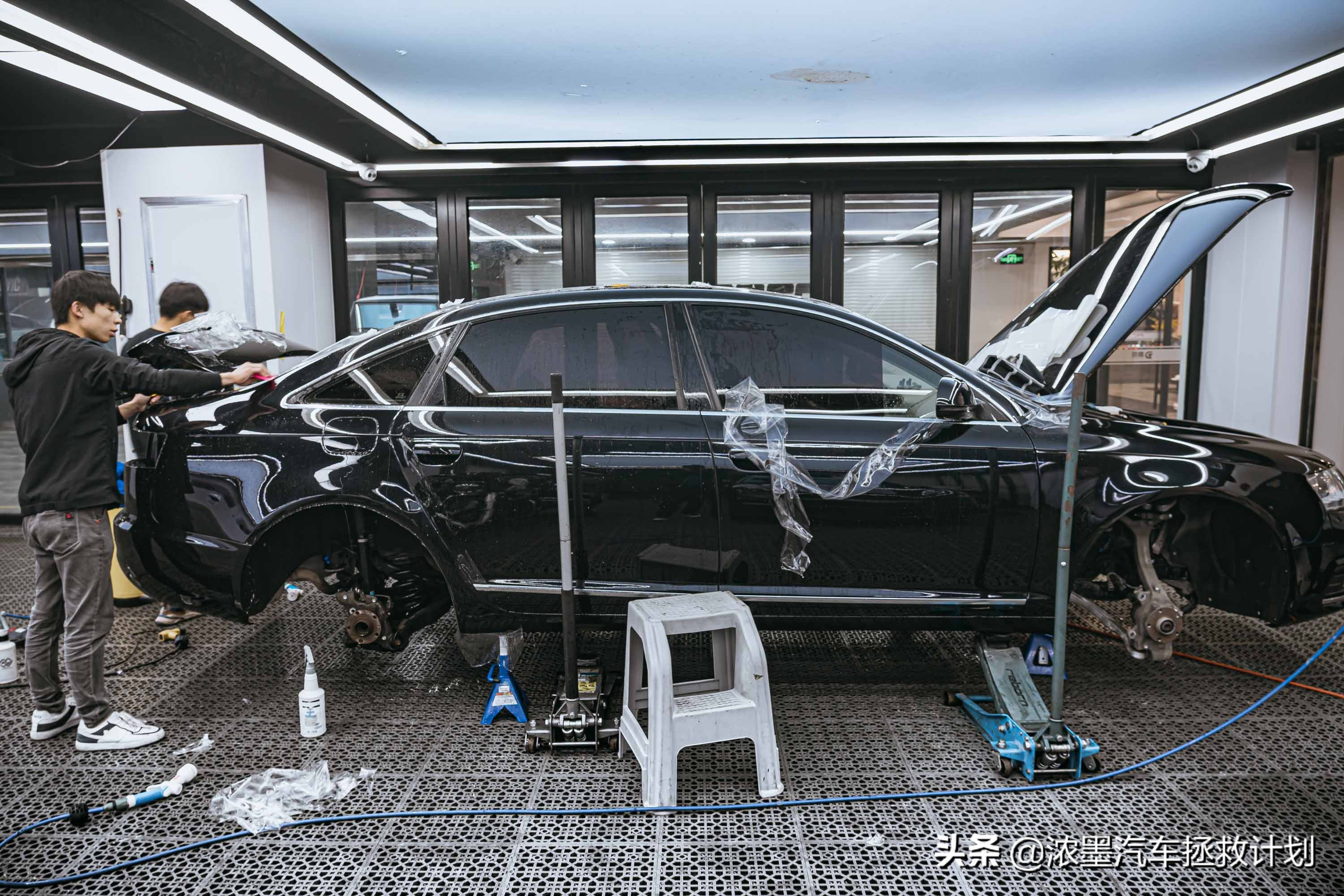 「交汇光影」一台奥迪A6老伙计的重生，时间如水也为这般美好驻足