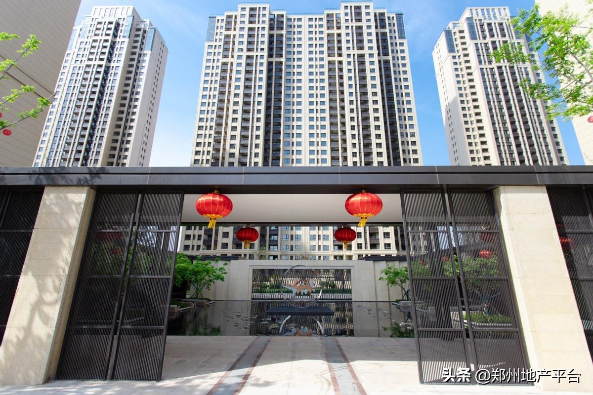 郑州锦艺金水湾二期布局,郑州锦艺金水湾二期实景图