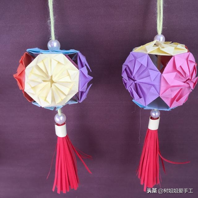 剪纸镂空花灯制作,汉服镂空花灯教程