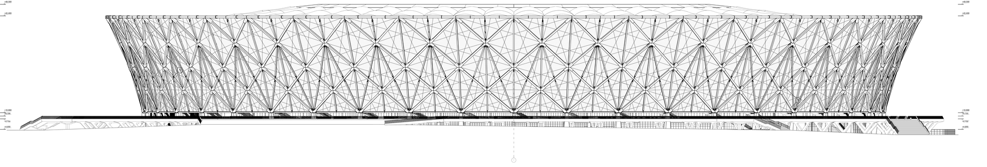 坐落于伏尔加河畔的璀璨钻石——俄罗斯足球体育馆Volgograd