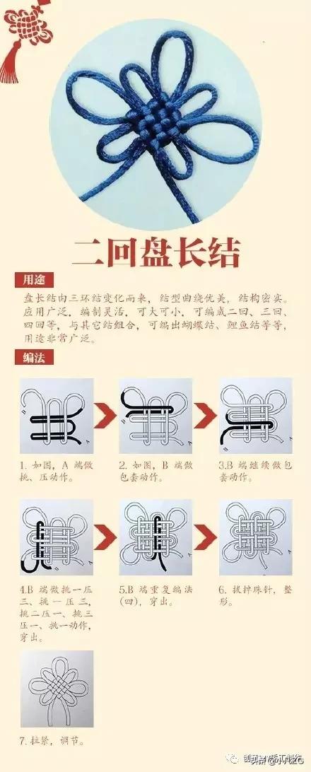 中国结打结方法图解简单,中国结的打法慢动作图解