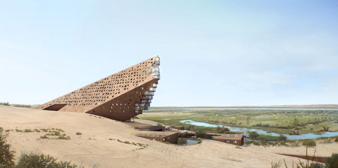 异形建筑效果图,异形建筑平面