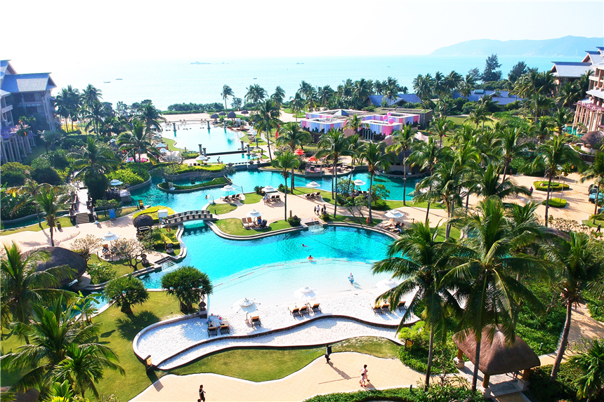 三亚希尔顿之旅,北纬十八度三亚