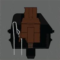 机械键盘金粉轴和红轴的区别,机械键盘推荐200到300rgb红轴