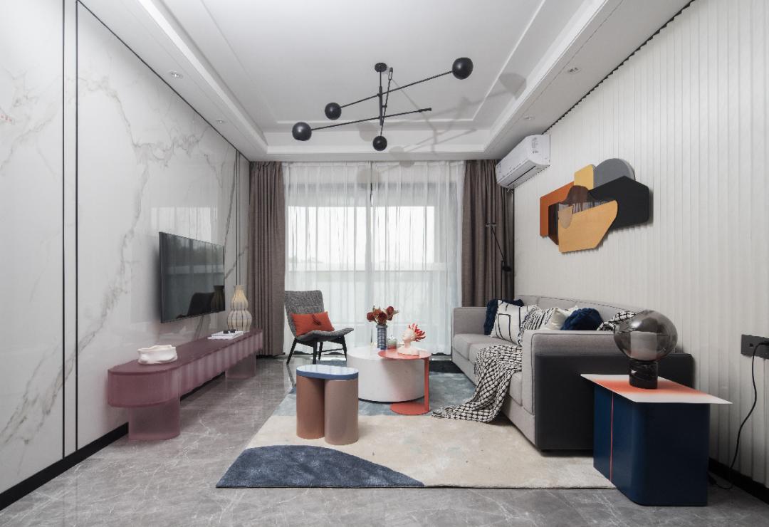 珠海前海后花园别墅,中海星筑97平户型图