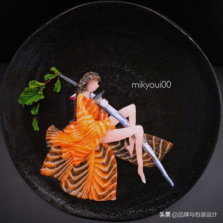 日本妈妈拿刀做菜,日本生鱼片艺术