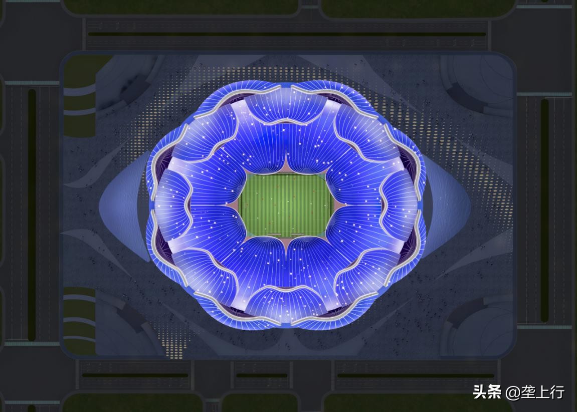 广州恒大新建足球场效果图,广州恒大专业足球场施工进度