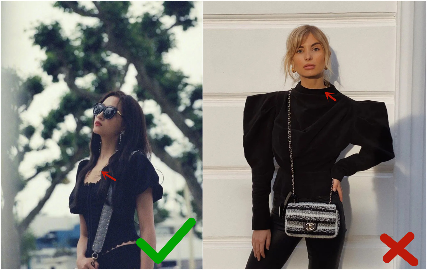 今年风头不减的泡泡袖如何穿,泡泡袖胳膊松紧怎么改不显壮