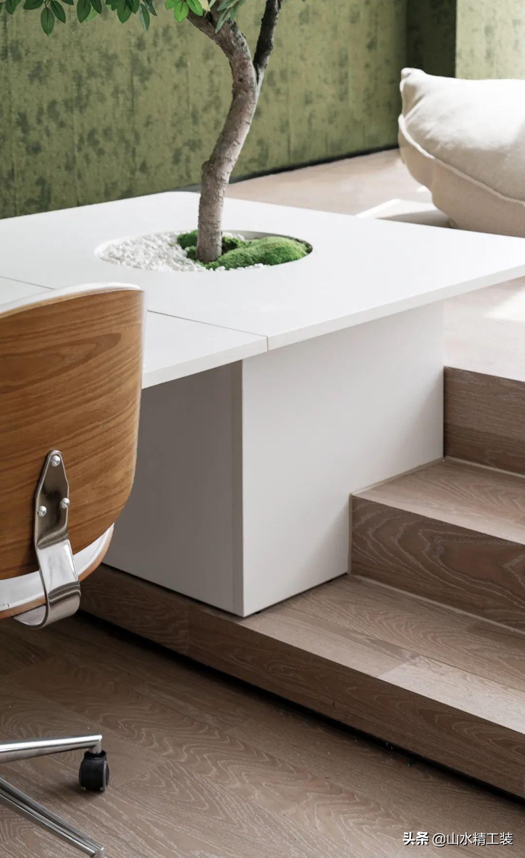 中国十大公装设计「山水精工装」丨赋予自然情绪的办公样板间