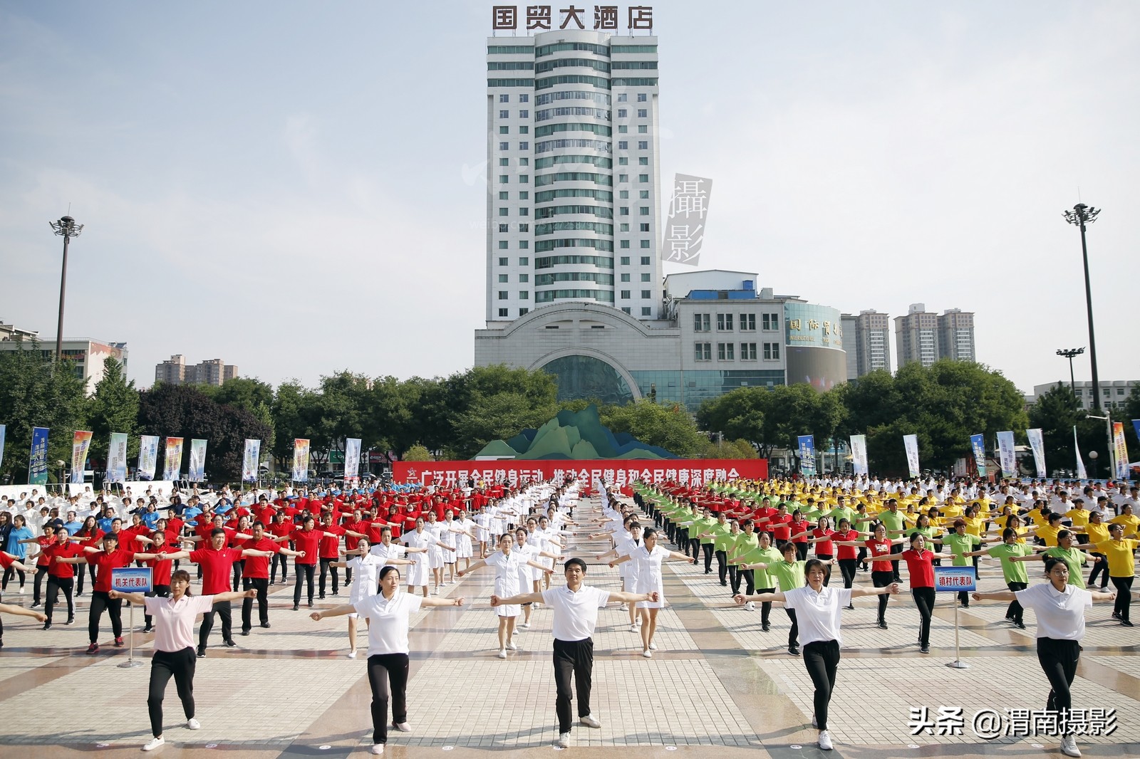 镜头下的陕西,2019渭南体育中心