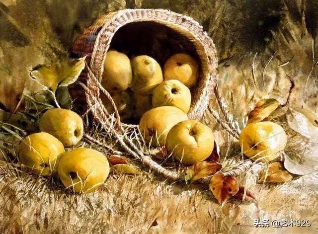 韩国水彩画家misulbu作品欣赏,韩国水彩画风景作品