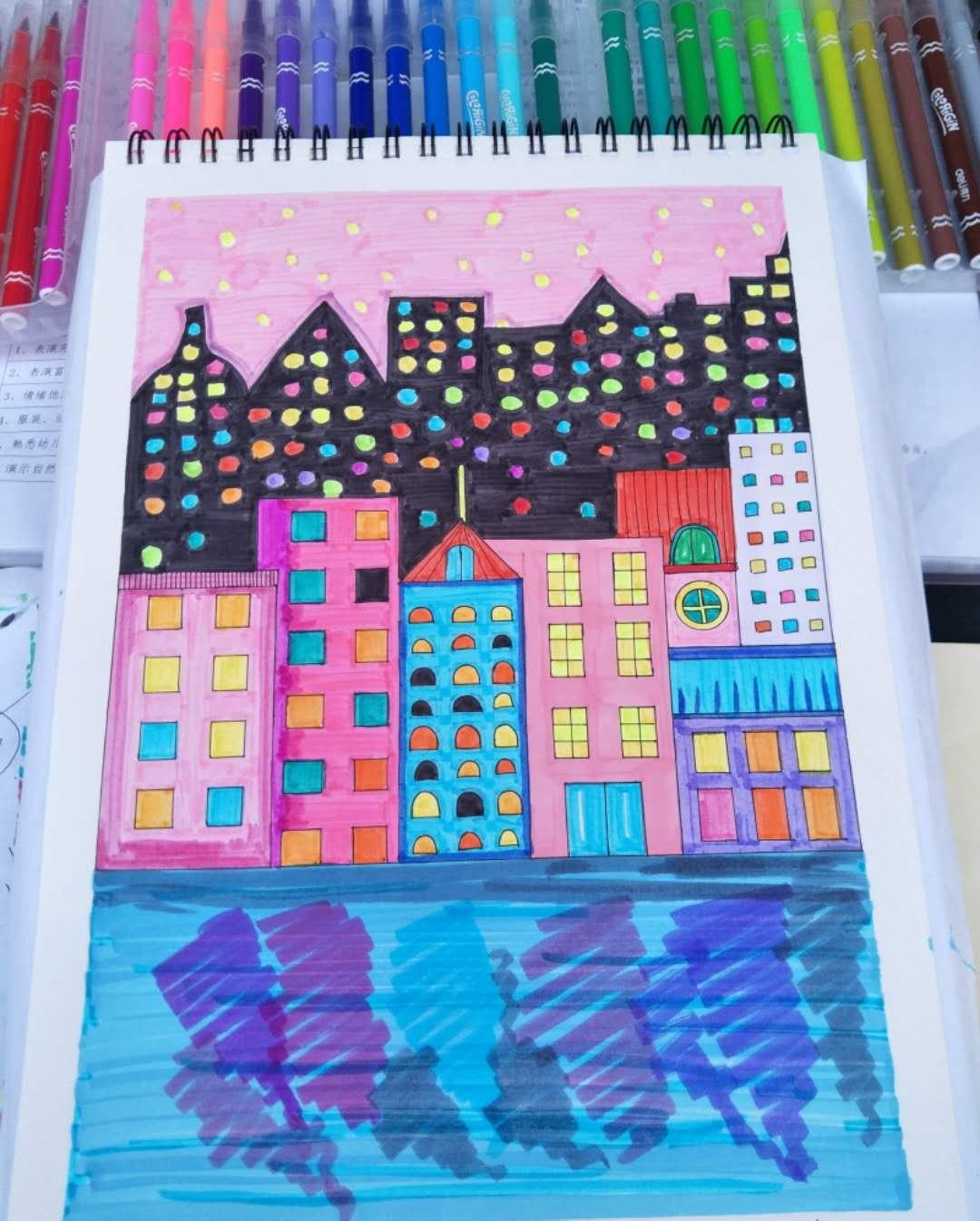 幼儿园儿童主题画报,幼儿园儿童主题画简单