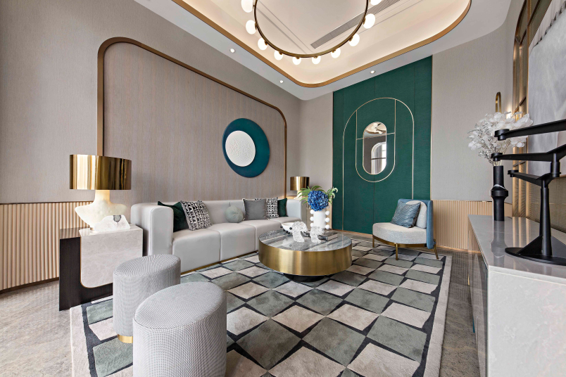 太原红星天悦127平样板间,太原远洋红星天悦售楼