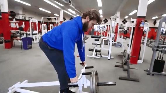 杠铃划船必须注意的10个细节,杠铃划船不过度挺腰