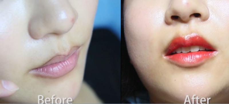 唇部纹绣技巧,纹绣唇最新技术教学