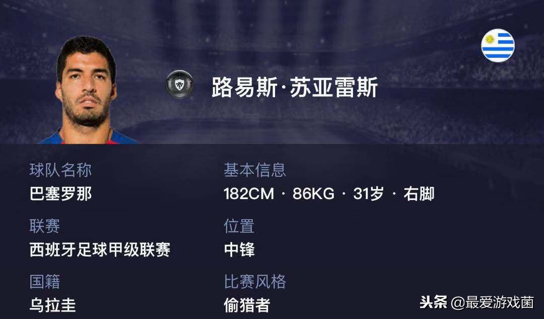 实况足球苏亚雷斯突破,实况足球苏亚雷斯阵容