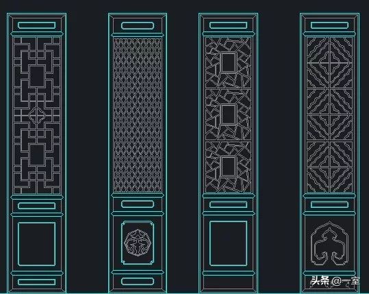 国外室内cad设计图,精选国内外经典家居cad平面图库