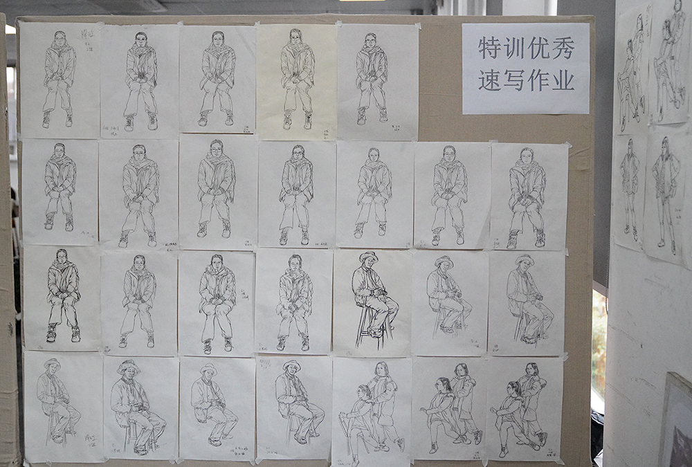 陕西西安丹青美术招生,零基础学美术之路