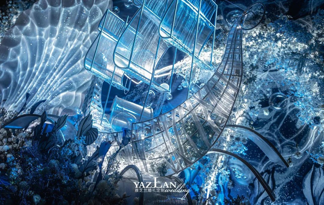 一场来自海底的宝宝宴，深蓝色的美丽童话