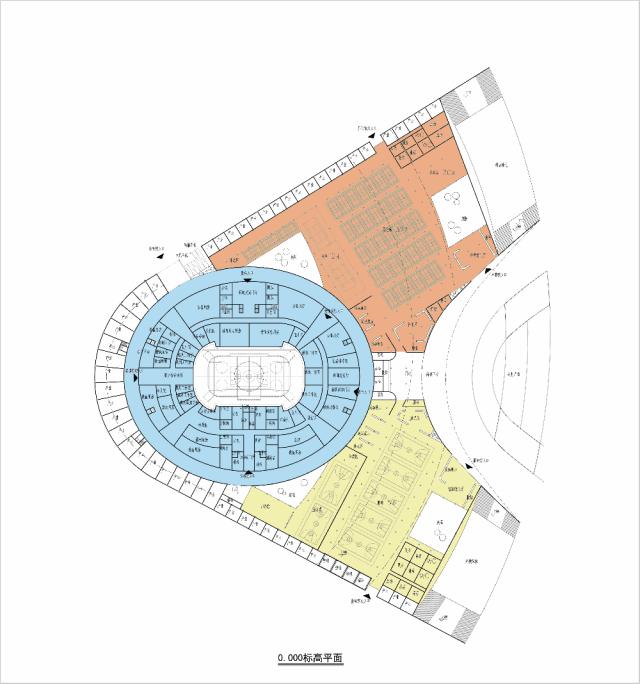 临沂城区设计全景图,临沂最新体育馆建设