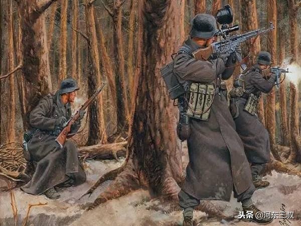 二战德国夜视豹装备,战争红外线夜视仪