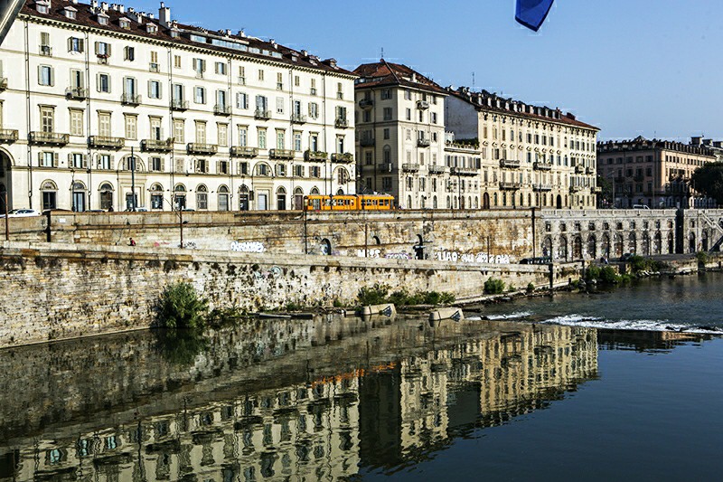 意大利都灵风景照片,曾经意大利的首都