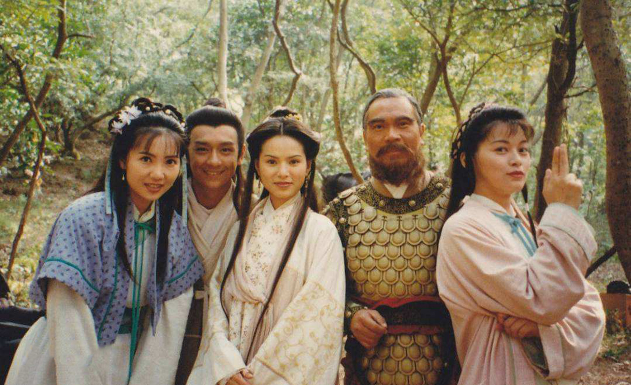 天龙八部最早的83版本谁主演,天龙八部主演重聚王牌对王牌