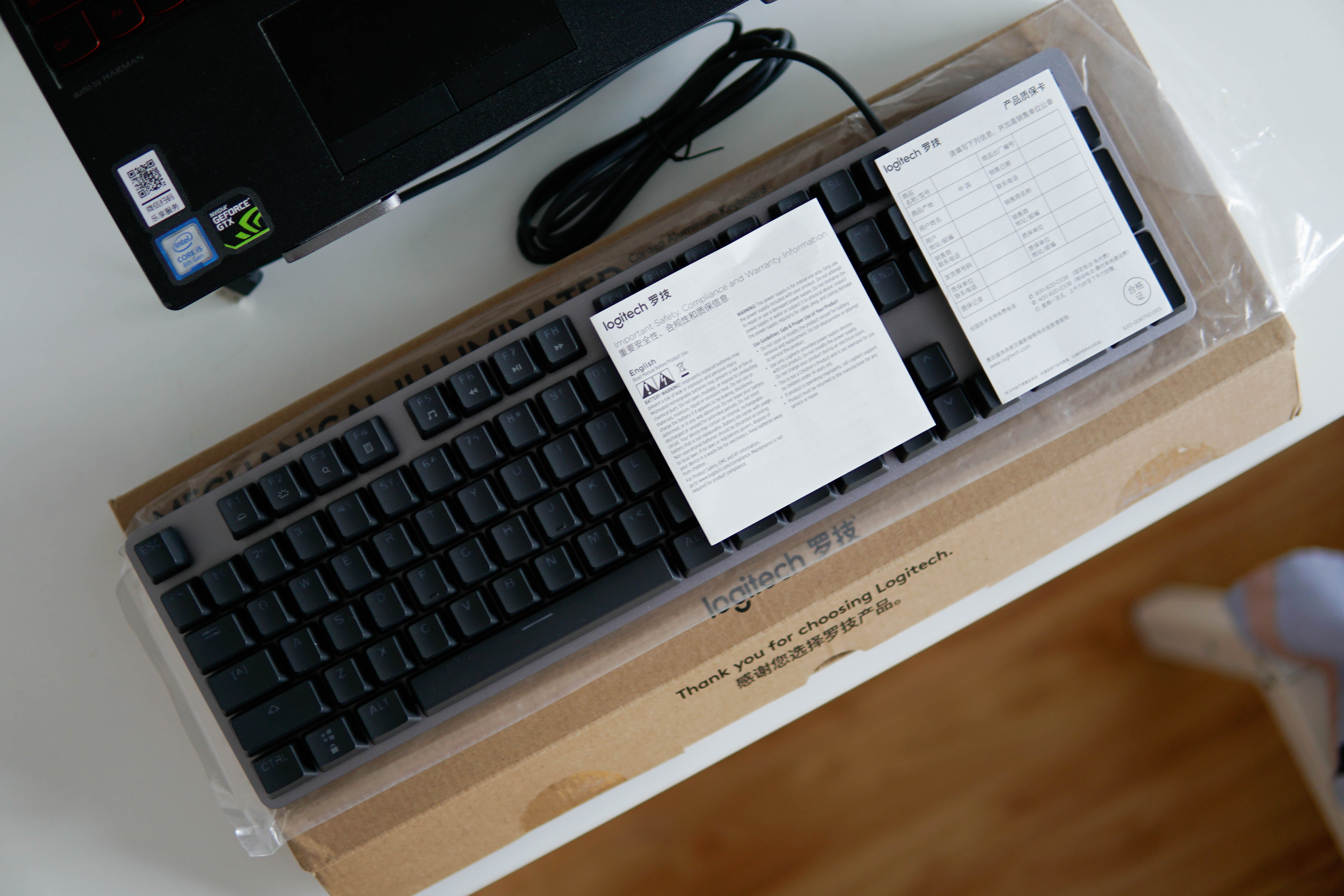 罗技k845ttc和cherry红轴哪个好,罗技k845键盘打游戏测评