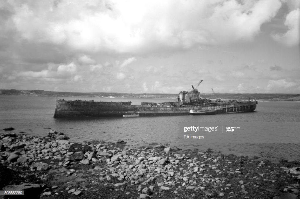 英雄谢幕传奇永存,1——HMS厌战号甲板柚木烟灰缸——最后的航迹