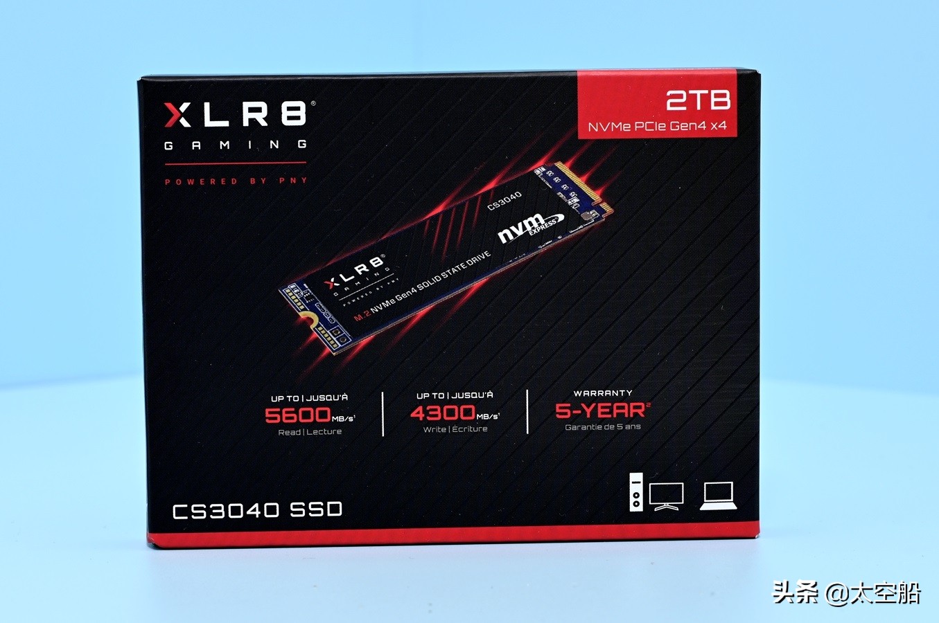 PNYXLR8CS3040M.2NVMeSSD，让电脑“飞”起来