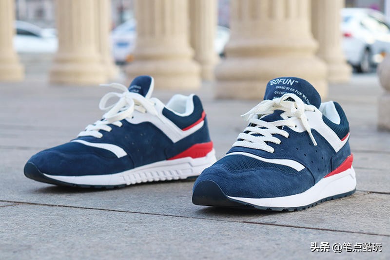 复古怀旧休闲中跟鞋,休闲鞋潮流复古质感