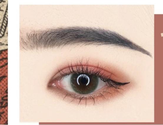一字眉眉形的画法,一字眉用什么眉形好看