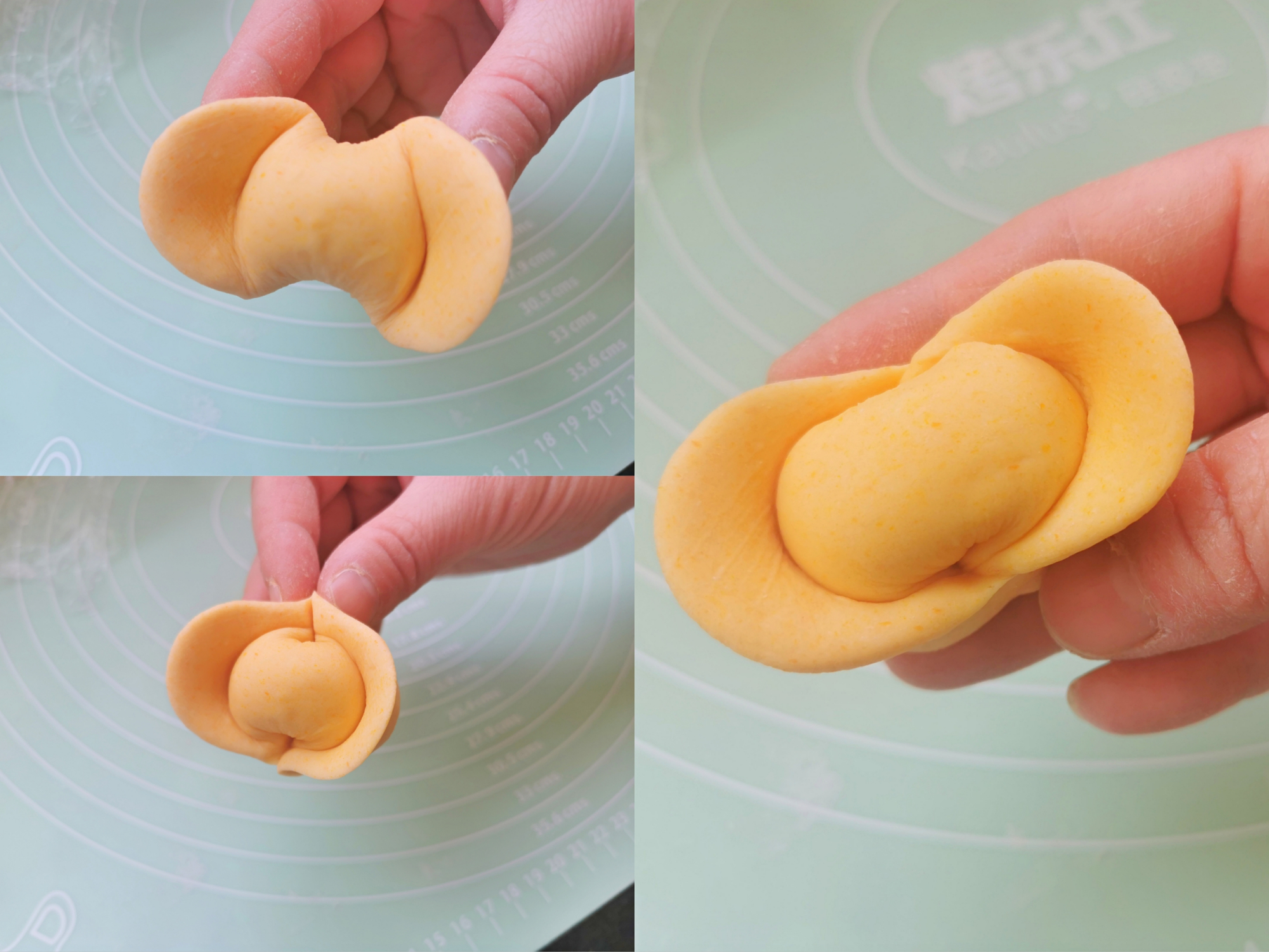 元宝馒头怎么做蒸出来才好看,二十八把面教程