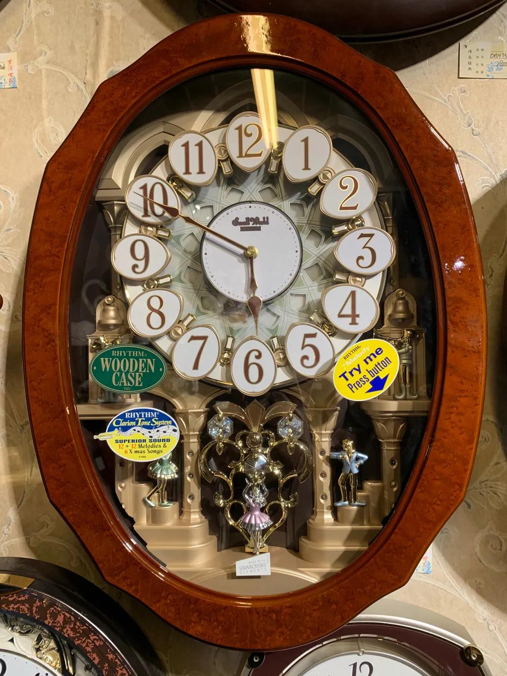 日本丽声座钟说明书,日本丽声座钟