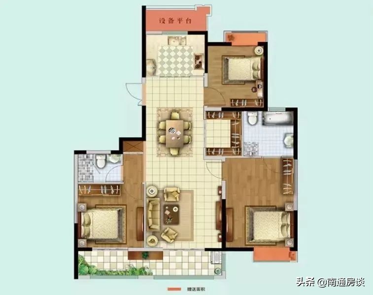 盘点南通的六大奇葩户型，你的小区中招了吗？