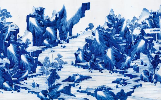 珠明料发色特点,翠毛蓝瓷器的收藏价值