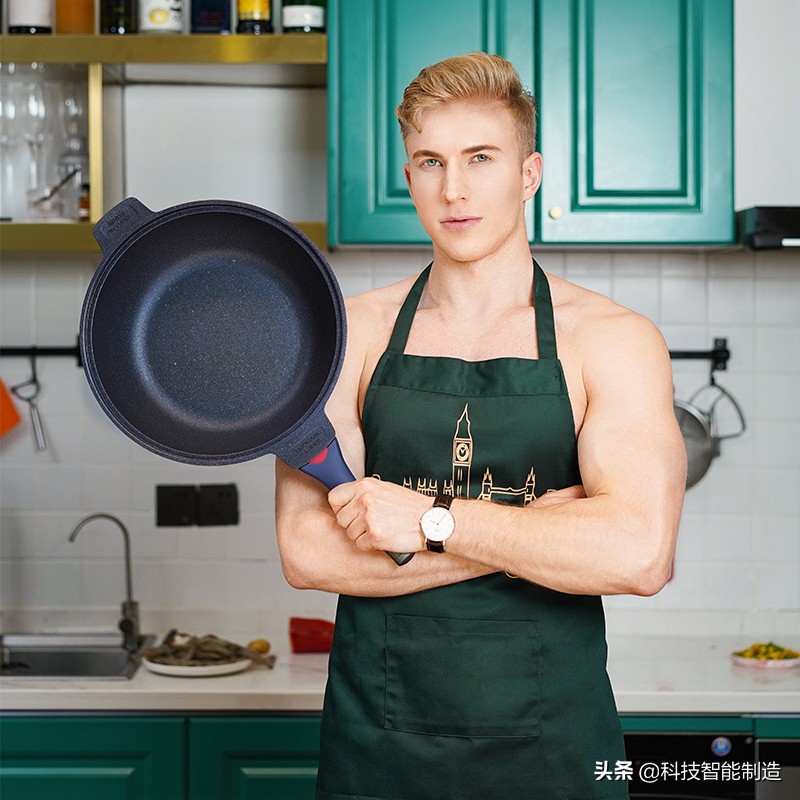 没有一口好锅,如何展现我大厨的手艺,七层昂贵涂层就为一口好锅