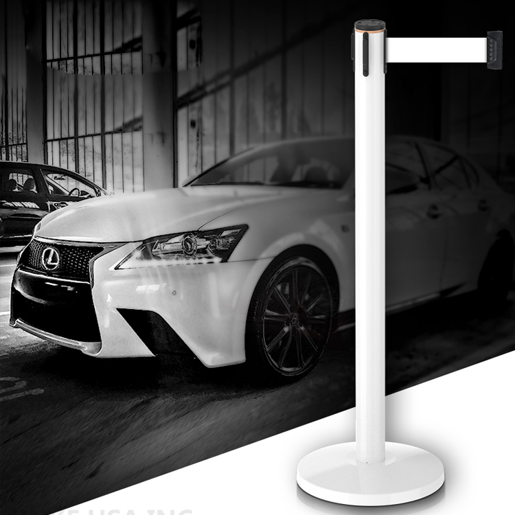 流光本白，留白为美——流光白爵士金圈一米线栏杆座