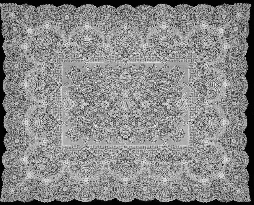 萧山花边手工图片大全,青州非遗纯手工花边