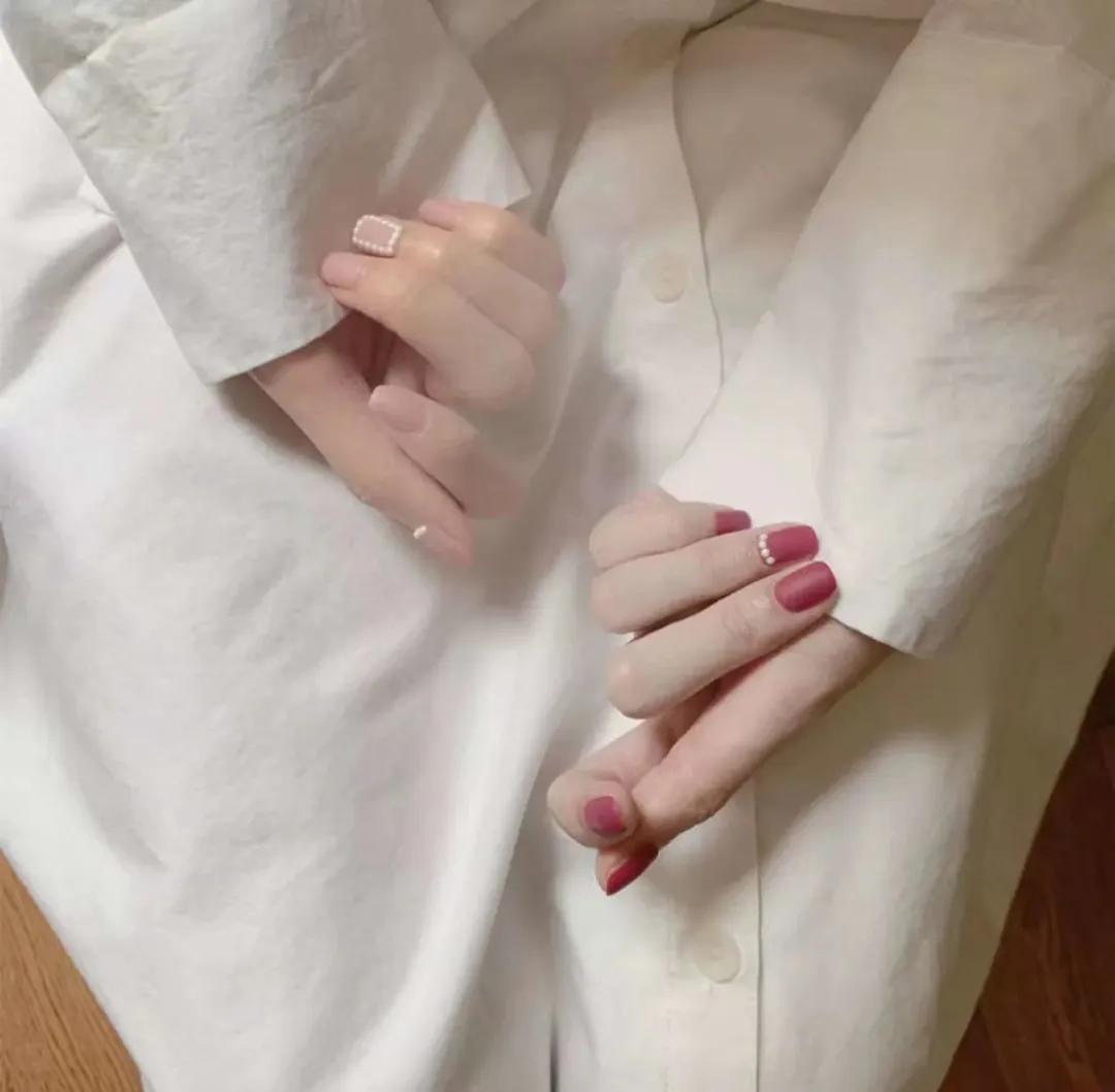 日式美甲颜值超高的美甲,报复性消费来啦