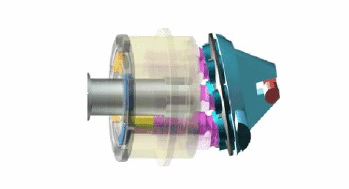电厂冷却塔运行原理图,电厂各个设备动画原理图