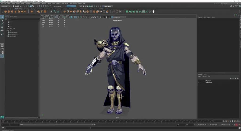 supergiant画师,游戏人物3d建模怎么做