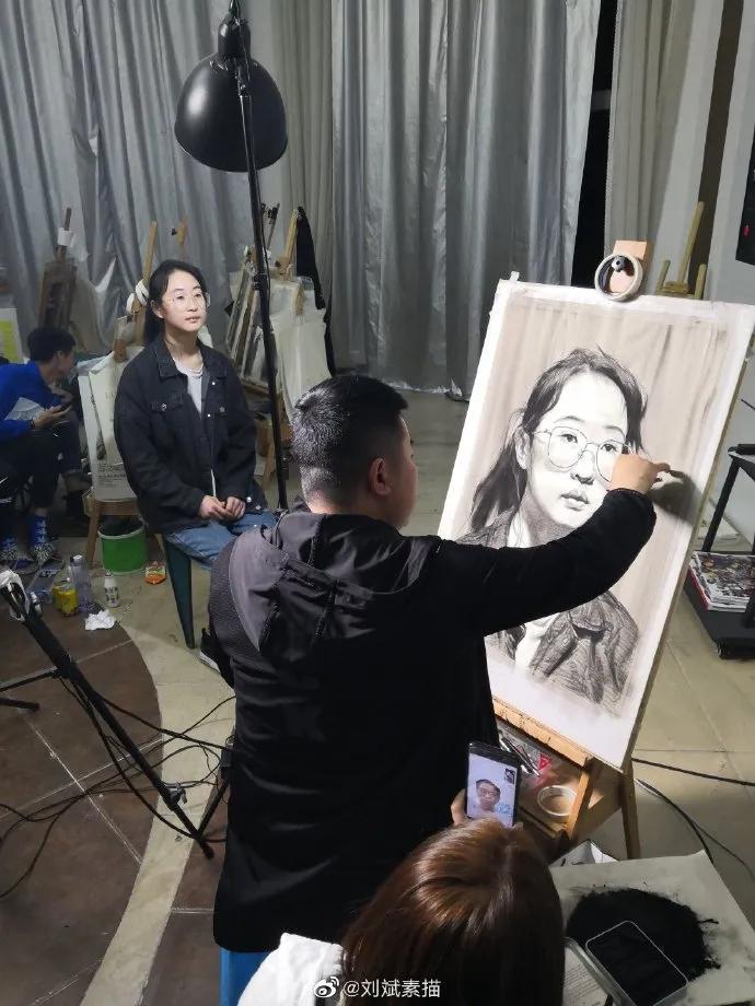 刘斌素描全过程,刘斌素描的技法