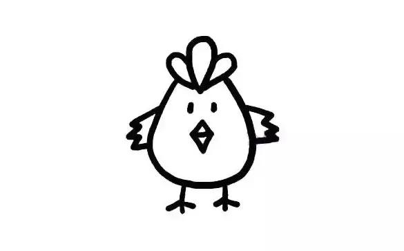 十二生肖谜语简笔画,红红火火过猪年谜语